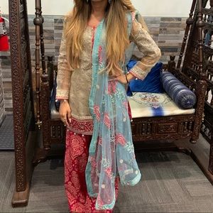 Three piece Maria B suit